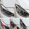 BMW F30 F35 Carbon Fiber Headlight Eyebrow Cover Trim (2003-2018)