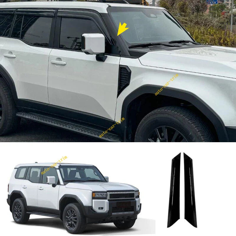 Toyota Land Cruiser ABS Windshield A-pillar Cover Trim (2024–2025)