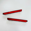 Mazda 3 BK Hatch Sedan (2003-2009) 2 x LH+RH Rear Bumper Reflectors