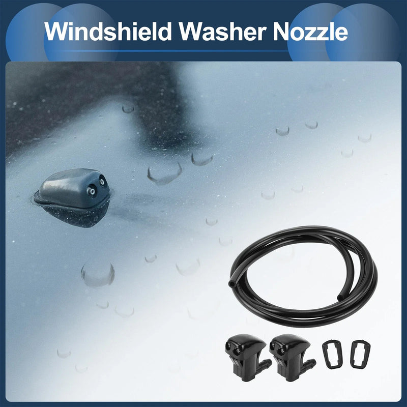 Toyota Sienna Windshield Washer Nozzle & Gasket, Fluid Hose (2004-2010)