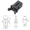 Most Vehicles 10x Car Sunglasses Holder Overhead Console Latch
