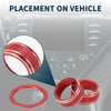 Toyota Camry Engine Start Stop Switch Knob Cover 3 x (2021–2023)