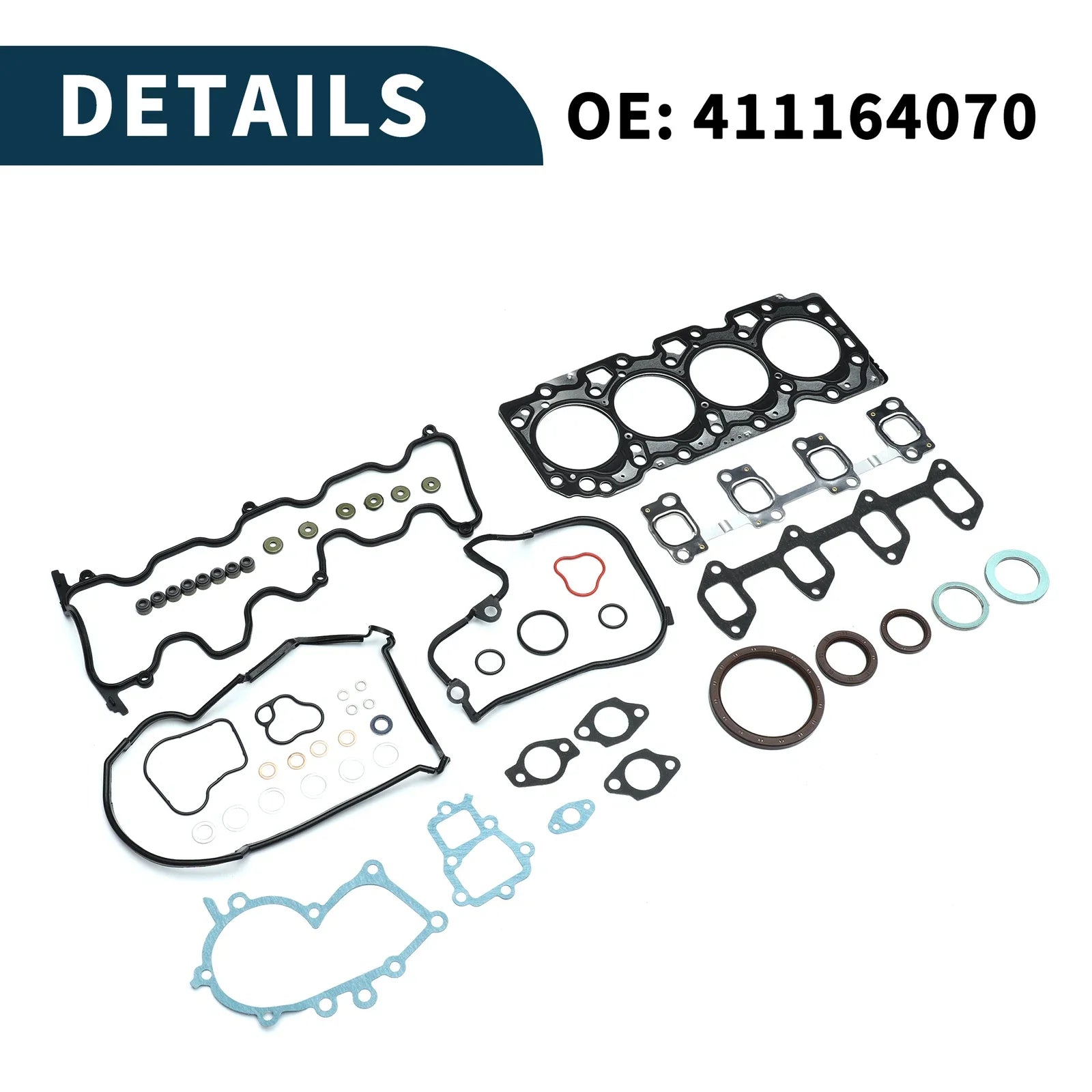 Cylinder Head Gasket Kit for Toyota 2C