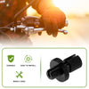 Motorcycle Cable Adjuster Screw / 4 x Aluminum Motorcycle Clutch Cable Black