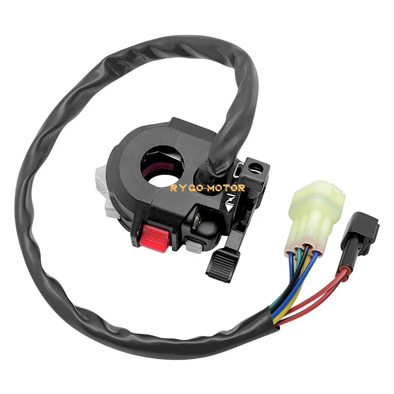 Yamaha Grizzly YFM350 Handlebar & Ignition Key Switch (2007–2014)