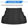 Toyota RAV4 (2019-2024) Long Stripe Pattern TPE Cargo Liner Rear Trunk Mat