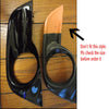 Nissan Altima Sedan Black Front Bumper Fog Light Bezel Cover (2013-2015)