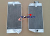 Honda CRF450R Aluminum Radiator + Blue Silicone Hose (2002-2004)