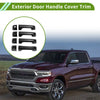 Dodge Ram 1500 (2019-2024) Carbon Fiber Exterior Door Handle Cover Trim