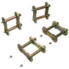 Landcruiser 70 75 Series 1985-1999 4x4 Set of 4 Leaf Spring Shackles