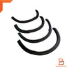 Isuzu MU-X MUX 8pcs 3" Slim Matte Black Fender Flares (2021-2024)