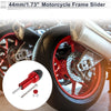 10mm Aluminum Alloy Plastic Motorcycle Slider Frame Bolt 1 Set Red