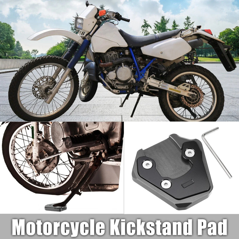 Suzuki gsxs 750 Kickstand Plate Pad Black Gray (2017–2022)