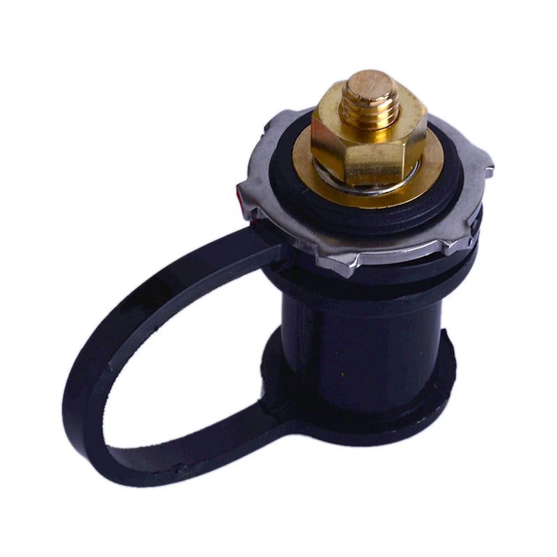 Car 3/8" Brass Terminal Battery Charger Post Body Panel Mount