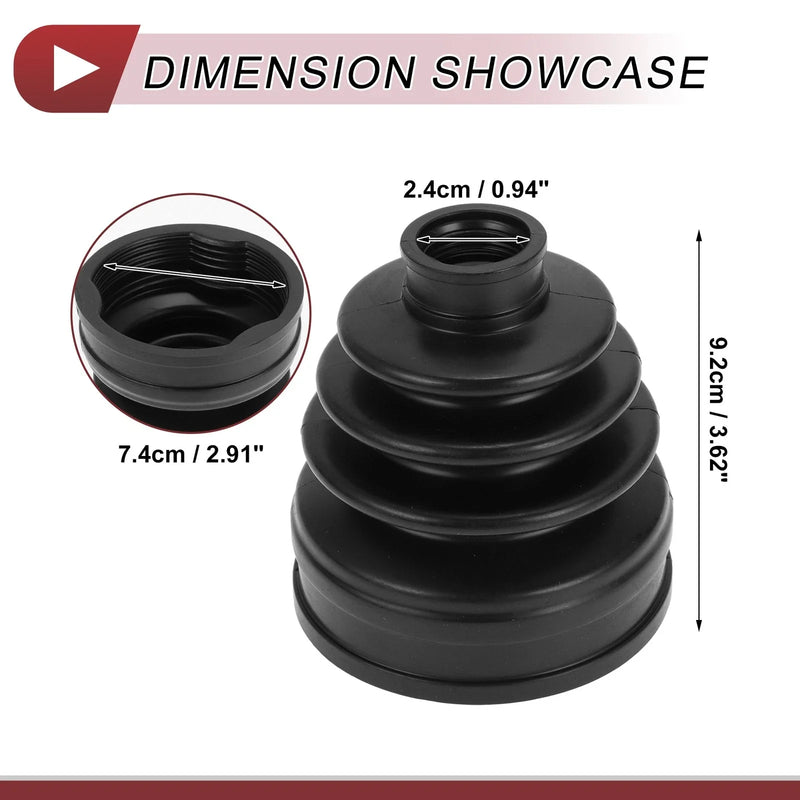 BMW X3 Inner CV Joint Boot Kit with Clamps (2018-2024)