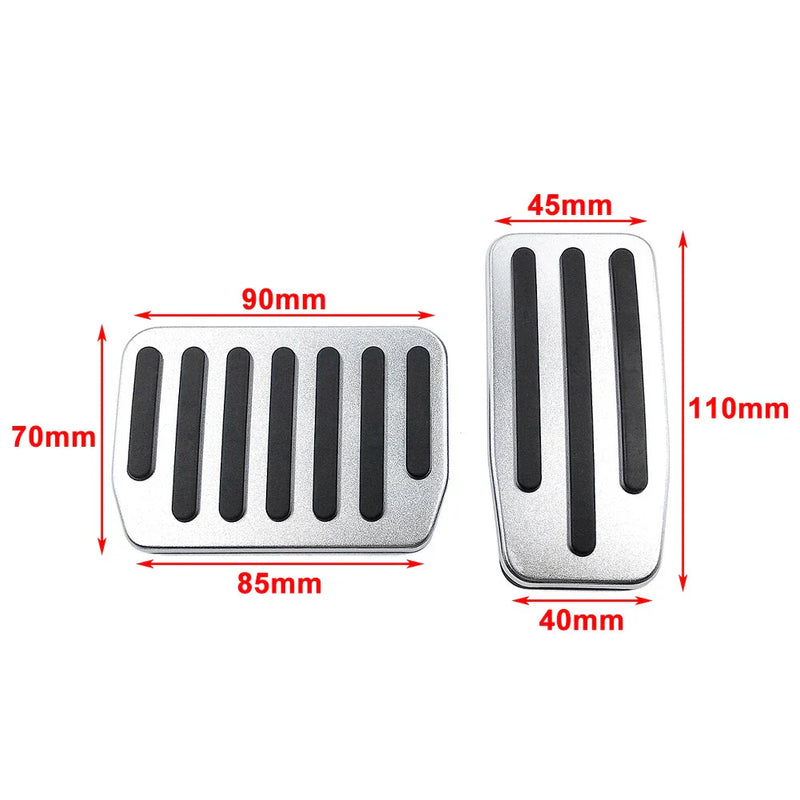 Tesla Model 3 Stainless Steel Brake Gas Pedals Cover (2017-2023)