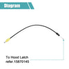 Chevrolet Silverado 2500 HD Front Side Door Locking Cable