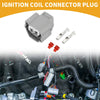 Hyundai - Gray Plastic 2 x Pin Ignition Coil Connector Plug