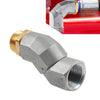 Fuel Transfer Pump Nozzle 1'' NPT Fuel Hose Swivel 360�� Connector