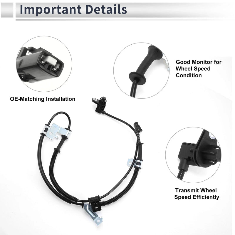 Kia Soul ABS Wheel Speed Sensor (2009-2017)