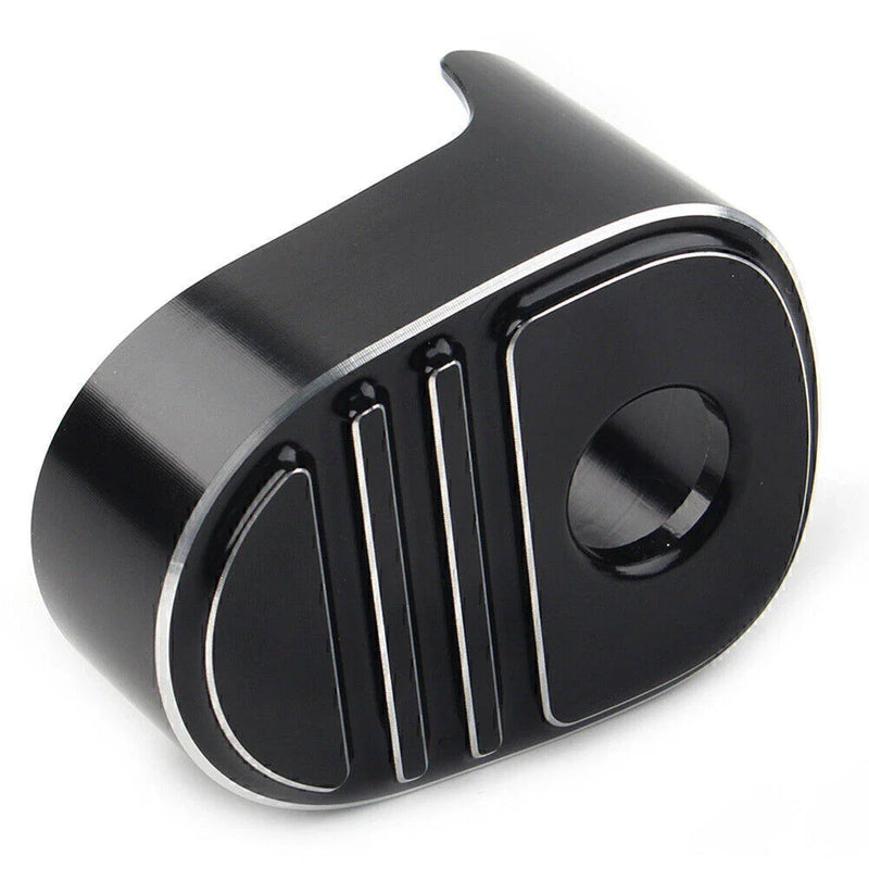 Harley Touring Bagger FLH Tri-Line Black Ignition Switch Cover (2014-2022)