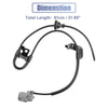 Toyota Camry ABS Wheel Speed Sensor Rear Left (2012-2017)