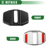 BMW 1 Series 2 Series X5 Black 4 x Car Door Latch Lock Cover Protectors