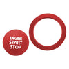 Subaru Red Engine Start Stop Button Trim Cover Cap Ring