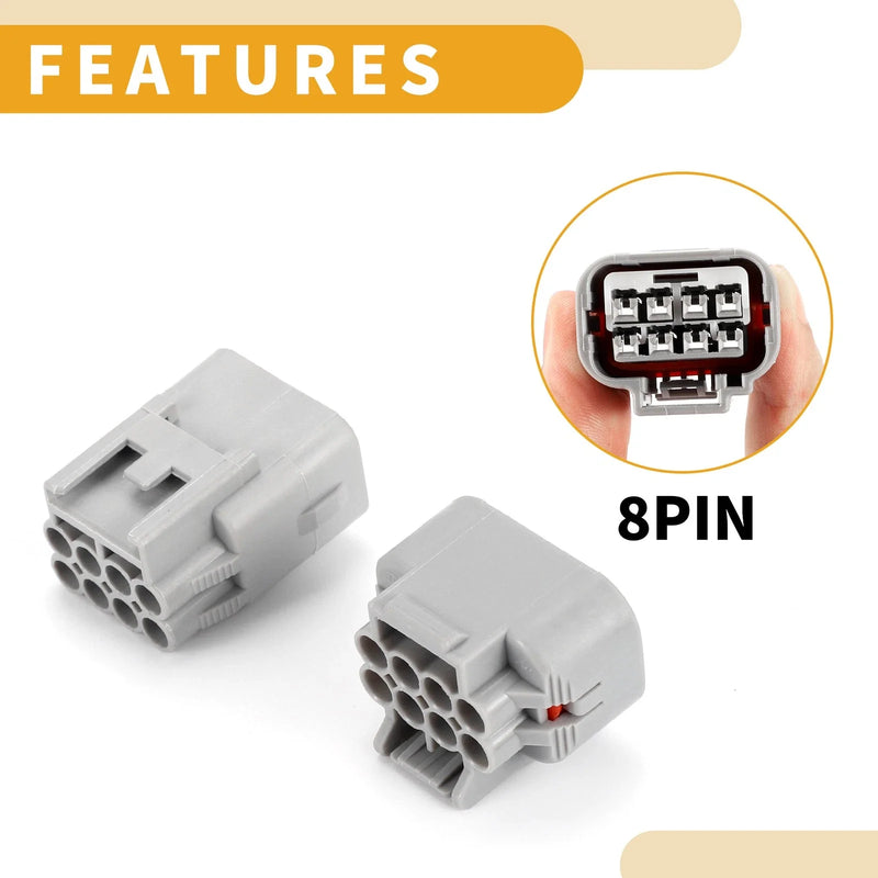 Toyota 8Pin Waterproof Headlight Connector Plug