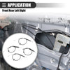 Honda Accord 4pcs Front Inside Door Lock Cables (2003-2007)