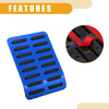 Ford F-150 (2015-2023) Black Blue Foot Rest Pedal Cover Pad