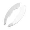 Honda Civic Silver Tone Steering Wheel Paddle Shifter Extend Cover (2009-2011)