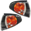 Proton Wira Satria Jumbuck 1 Pair LUCID Black Corner Signal Lights (1993-2005)