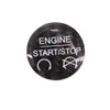 For Mustang 2015-2019 Carbon Fiber Ignition Engine Start Stop Buttons Cover Trim
