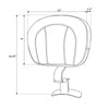 Harley Touring Low-Profile Driver Passenger Seats & Backrest (2009-2023)