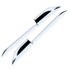 Car Stainless Steel Front Door Side Fender Emblem Dagger Cover Trim