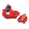 Honda CB650F (2014-2019) Red CNC Front Sprocket Chain Cover Guard