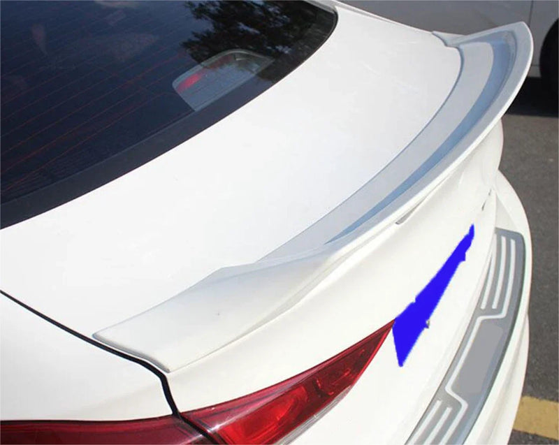 Hyundai Elantra Sedan Unpainted R Style Rear Trunk Spoiler (2017-2018)