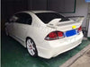 Honda Civic 2006-2011 4DR Sedan Factory Style Spoiler Wing ABS