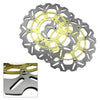 Suzuki GSXR600 GSXR750 GSXR1000 2 x Front Brake Disc Rotors (2008-2012)