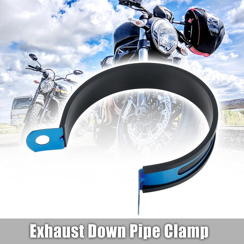 Motorcycle 3.5inch Exhaust Band Joint Clamp Sleeve Pipe Stainless Steel