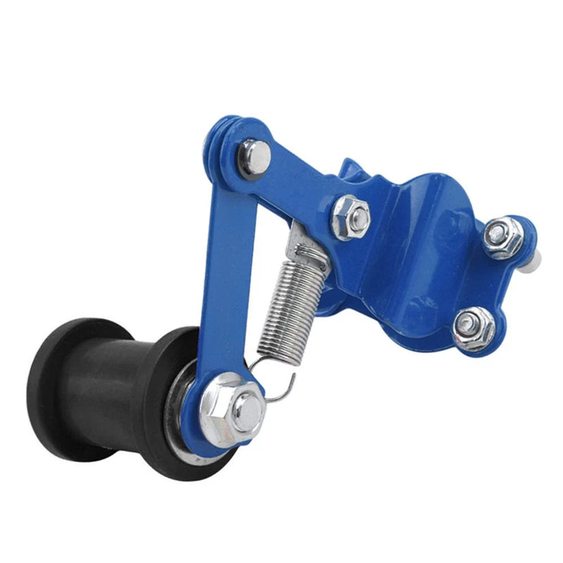ATV Dirt Bike Blue & Black Universal Bolt On Chain Tensioner Roller Adjuster