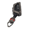 VW Polo, ID.3, Atlas, Seat Leon 3 Button Key Shell Cover Fob Black (2020-2023)