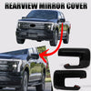 Ford F150 2021-2024 with Signal Hole Gloss Black Side Door Mirror Cover Cap