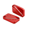 Aprilia SR GT 125 200 CNC Brake Clutch Fluid Reservoir Cover - Red (2022-2023)