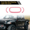Jeep Wrangler JK Front Rear Roof Reading Light Trim Covers (2007-2018)