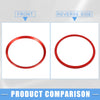 Honda Civic 2016-2021 Red Wheel Hub Center Cover Rings (Set of 4)
