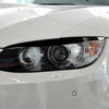 3-Series E92 E93 Gloss Black Headlight Eyelids Eyebrow Trim (2006–2012)