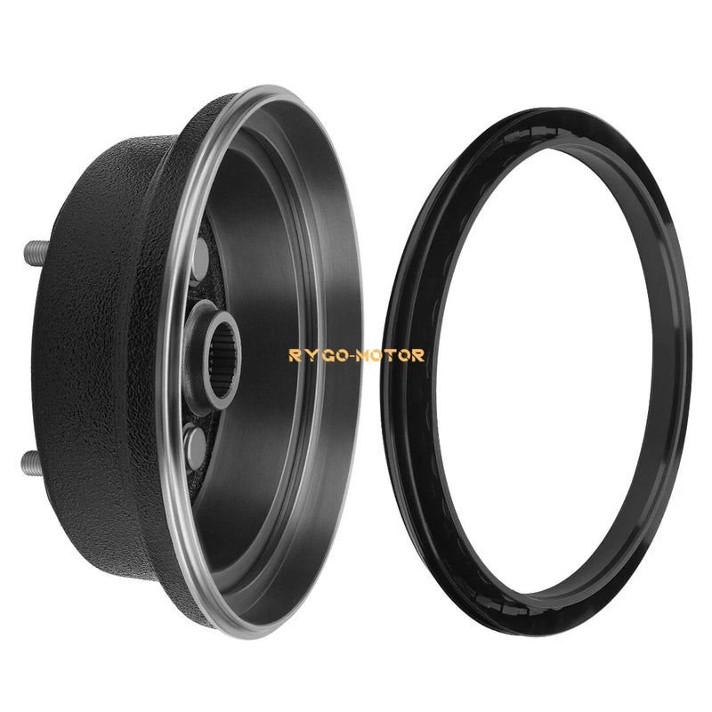 Yamaha Timberwolf 250 Front/Rear Brake Drum Hub & Dust Seal (1994–2000)