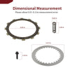 Yamaha YZ250 2002-2024 w / Springs Bolt Friction Steel Clutch Plates
